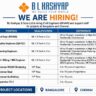 BL Kashyap Recruitment 2026 | Civil Engineer, QA/QC, Planning, QS Billing & Foreman Jobs | Bangalore & Chennai