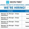 Kalpataru Projects International Limited Recruitment 2026 | Manager & Deputy Manager Design (Civil & Electrical) Jobs | GIS & AIS Substation Projects