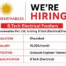 Ravi Renewables Recruitment 2026 | Graduate Engineer Trainee (GET) Jobs for B.Tech Electrical Freshers