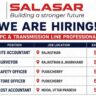 Salasar Techno Engineering Recruitment 2026 | Site Accountant, Surveyor, Safety Officer & Store Officer Jobs