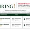 Mahindra Lifespaces Recruitment 2026 | Assistant Manager & Deputy Manager Customer Experience Jobs in Mumbai