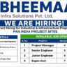 Bheemaa Infra Solutions Pvt Ltd Recruitment 2026 | Project Manager, Senior Engineer, Junior Engineer & Supervisor Jobs | PEB Projects