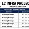 LC Infra Projects Recruitment 2026 | Planning Manager & Admin Manager Jobs | Thermal, Solar & Sewerage Projects