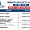 MM Enviro Projects Pvt. Ltd. Recruitment 2026 | Purchase Manager, Site Engineer, Draftsman & Piping Engineer Jobs
