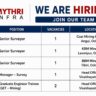 Mythri Infrastructure & Mining India Pvt. Ltd. Recruitment 2026 | Survey Manager, Senior Surveyor & GET (Mining) Jobs