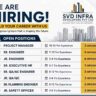 SVD Infra Developers Pvt. Ltd. Recruitment 2026 | Project Manager, Engineer, QA/QC, Planning & HR Jobs