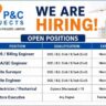 P&C Projects Private Limited Walk-In Interview 2026 | Civil Engineer, QA/QC & QS/Billing Jobs in Chennai