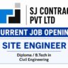 SJ Contracts Pvt Ltd Recruitment 2026 | Site Engineer Jobs in Pune | Civil Engineering Vacancy