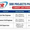 SRR Projects Pvt. Ltd. Recruitment 2026 | Civil Engineer & Supervisor Jobs in Kurnool