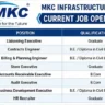 MKC Infrastructure Recruitment 2026 | Multiple Corporate Office Jobs in Gandhinagar