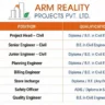 ARM Reality Projects Recruitment 2026 | High-Rise Building Jobs in Pune