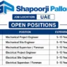 Shapoorji Pallonji Recruitment 2026 – UAE MEP Jobs | Project Engineer, Site Engineer & Supervisor Hiring