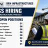 BRN Infrastructure Jobs 2026 – Highway Engineer, Structure Engineer & Safety Jobs in Mizoram