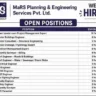 MaRS Planning & Engineering Services Jobs 2026 – 17 Vacancies | PMC Project
