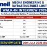Megha Engineering & Infrastructures Limited Recruitment 2026 | Walk-In for School & Hospital Building Projects