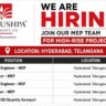 Rajapushpa Properties Recruitment 2026 | MEP Engineer, Manager & QS Jobs in Hyderabad