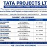 Tata Projects Recruitment 2026 | Design Manager & Design Engineer Jobs in Hyderabad