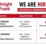 Knight Frank Recruitment 2026 | Civil Engineer & QA/QC Engineer Jobs for Industrial Projects