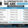 SJ Contracts Recruitment 2026 | Walk-In Interview for Building Construction Jobs in Pune