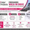Telge Projects Freshers Walk-In Drive 2026 – Graduate Trainee Engineer Jobs in Pune
