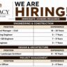 Legacy Global Projects Recruitment 2026 – Civil, QS, Site Engineer, Architect & Labour Officer Jobs