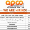 APCO Infratech Recruitment 2026 – Senior Management & Specialist Jobs