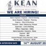 Kean Construction Recruitment 2026 – Civil, Planning, MEP, QA/QC & Safety Jobs