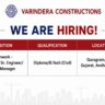 Varindera Constructions Recruitment 2026 – Formwork Engineer Jobs