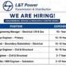 L&T Power Transmission & Distribution Recruitment 2026 – Substation Design, BIM & Civil Jobs