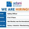 Adani Buildcast Hiring 2026 – Safety Officer Jobs in Navi Mumbai | 6 to 9 Years Experience
