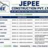 JEPEE Construction Jobs 2026 – Civil Engineer, QA/QC, Planning & Safety Vacancies