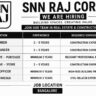 SNN Raj Corp Jobs 2026 – QS, Site Engineer, Purchase, Store & Safety Vacancies in Bangalore