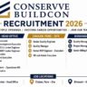 Conservve Buildcon Jobs 2026 – Civil, MEP, Quality, Procurement & Project Management Vacancies