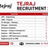 Tejraj Jobs 2026 – Engineering, Projects, Planning, Estimation & MEP Vacancies