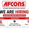 AFCONS Infrastructure Jobs 2026 – Safety Professionals Jobs in Pune & Kochi