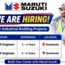 Maruti Suzuki Jobs 2026 – Civil Engineer Vacancies in Kharkhoda