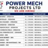 Power Mech Projects Jobs 2026 – 56 Vacancies in Thermal Power Plant, Gujarat