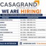 Casagrand Jobs 2026 – Site, Planning, QS, MEP, QA/QC & Safety Vacancies