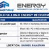 Shapoorji Pallonji Energy Recruitment 2026 – 4 Vacancies in Barmer, Rajasthan