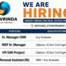 Shri Vrinda Group Recruitment 2026 – Real Estate Jobs in Mathura