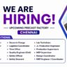 Excel Precast Recruitment 2026 – 18 Vacancies for Precast Factory Jobs in Chennai
