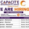 Capacit'e Infraprojects Recruitment 2026 – MEP Jobs in Mumbai & Navi Mumbai