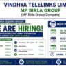 Vindhya Telelinks Limited Recruitment 2026 – 167+ Vacancies for Power Distribution Projects | Walk-In Interview