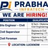 Prabha Infratech Recruitment 2026 – Walk-In Interview for Civil Engineering Jobs in Lucknow
