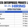 Zasta Enterprises Private Limited Recruitment 2026 | Location: Nanakramguda, Hyderabad