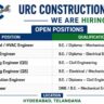 URC Construction Recruitment 2026: Data Center Jobs in Hyderabad | Mechanical, Electrical, Civil & MEP Vacancies