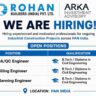 Rohan Builders India Pvt. Ltd. Recruitment 2026 – Industrial Construction Jobs PAN India