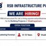 RSB Infrastructure Recruitment 2026 – Shuttering Foreman Jobs in Visakhapatnam
