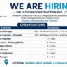 Deltatechs Construction Pvt. Ltd. Recruitment 2026 – Building Construction Jobs in Mumbai, Navi Mumbai & Lonavala