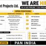 Taurant Projects Ltd Hiring 2026 – Oil & Gas Pipeline, CGD, HDD Jobs Across India | QA/QC, Welding, Supervisor & Engineer Vacancies